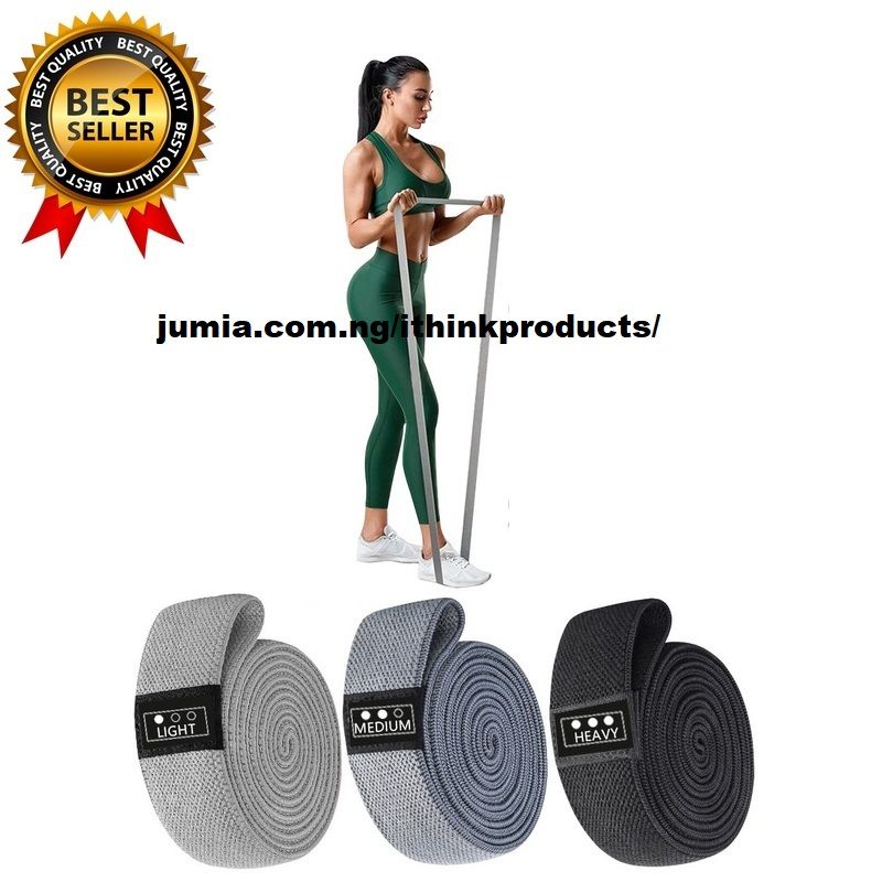 3PCS Long Elastic Training Band Arms Legs Booty Exercise Bands / Yoga Fitness Resistance BAND