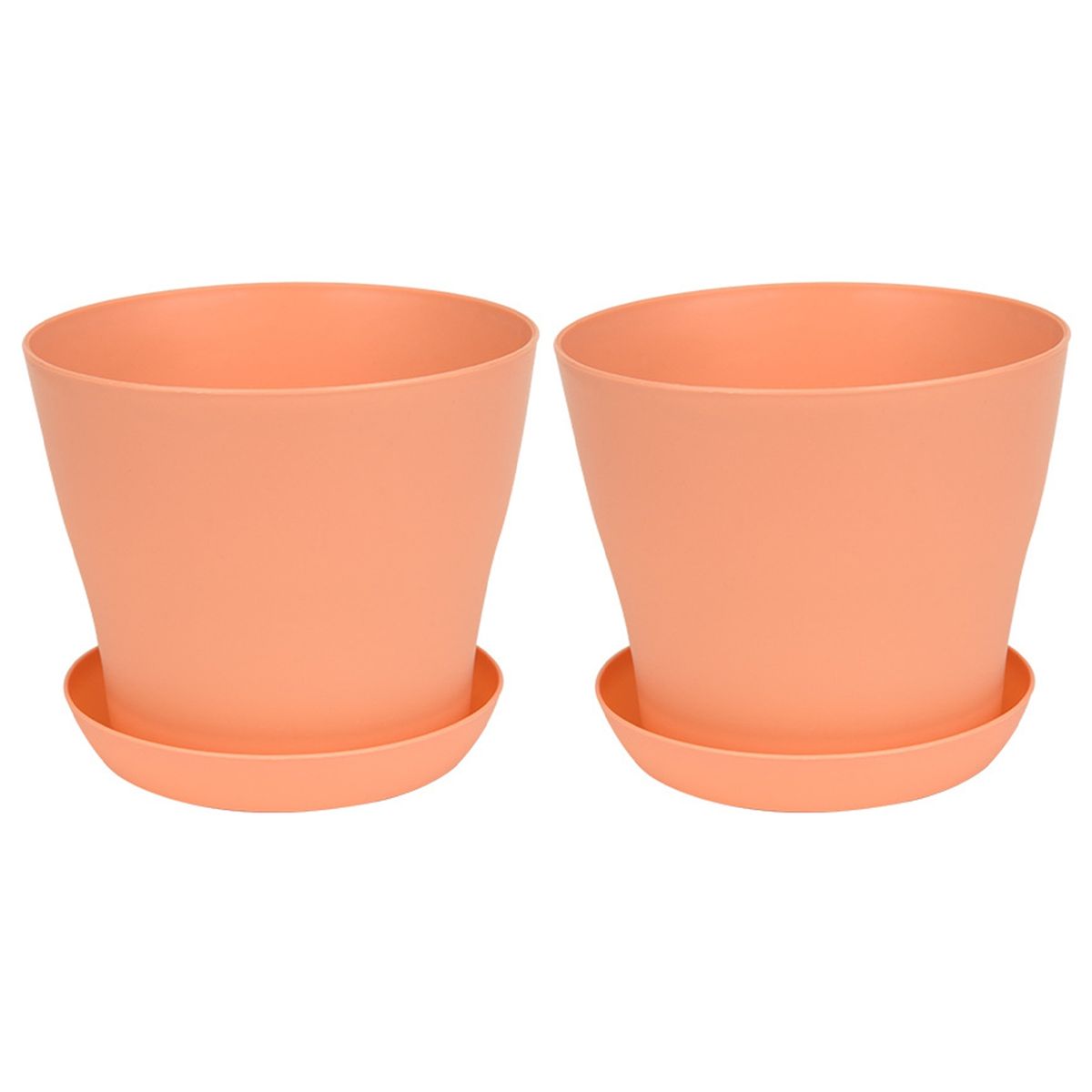2Pcs Nursery Planter   Prevent Root Rot Nursery Light Orange