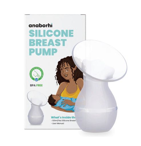 Silicone Breast Pump Only - Manual - Without Cover