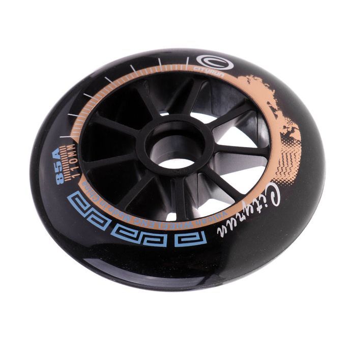 Replacement Inline Roller Skate Wheels For Men Women 110mm Black