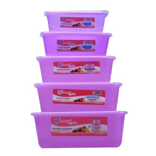 Essential Container (5 In 1) Set Of Different Sizes