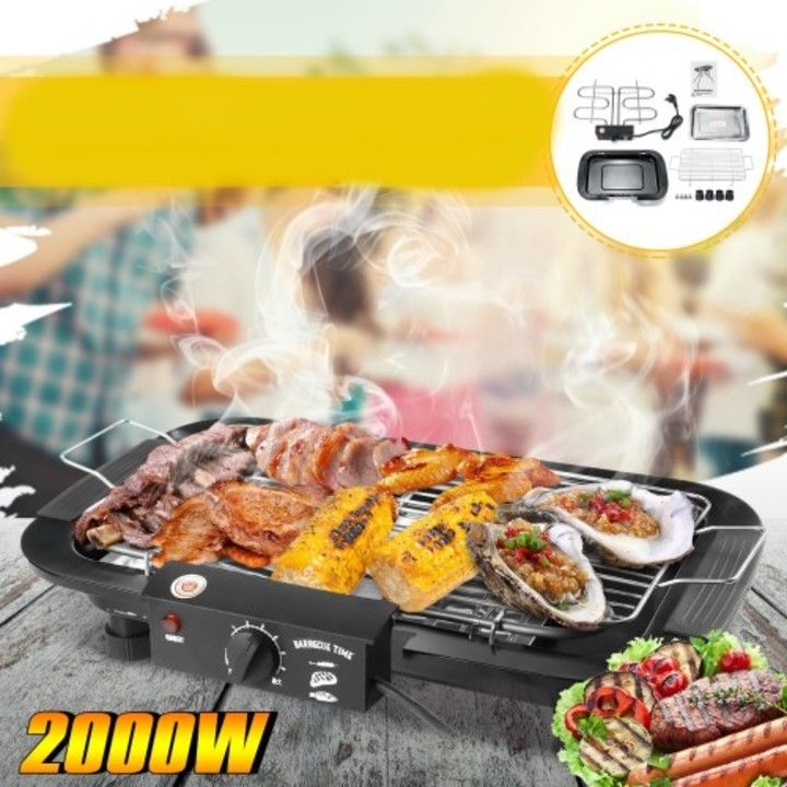 Electric Portable Barbeque Grill- For Plantain(Boli) Suya-Chicken