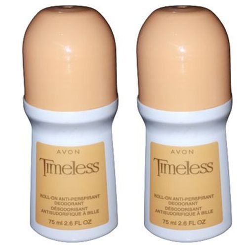 Timeless Roll On Antiperspirant Deodorant  75ml X2