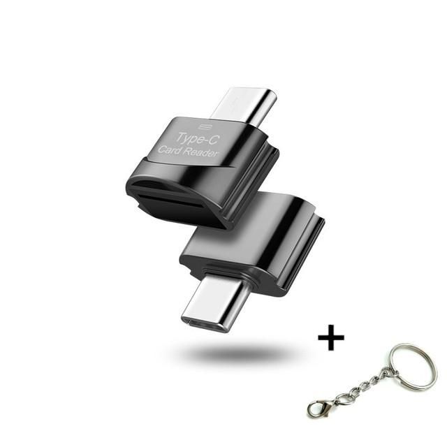 USB 3.1 High Speed OTG Type-C Card Reader USB-C TF Micro SD Adapter TF Micro-SD Otg Phone Adapters micro sd card reader mini