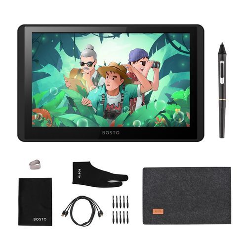 12HD-A H-IPS LCD Graphics Drawing Tablet Monitor 11.6 Inch Size 1366x768 8192