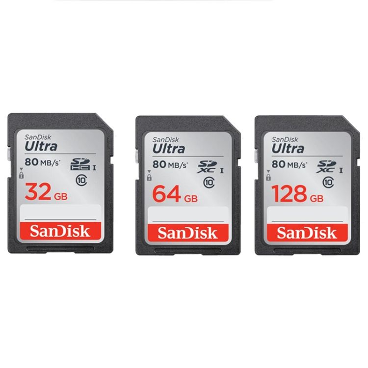 SanDisk Video Camera Memory Card, Colour: Silver Card, Capacity: 128GB