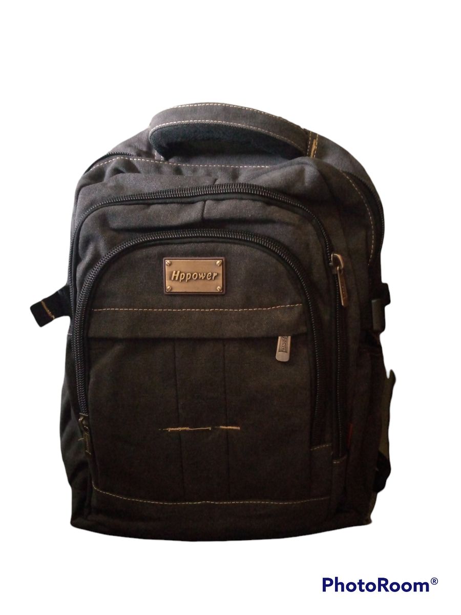 Travel Laptop And School Backpack Bag - Black