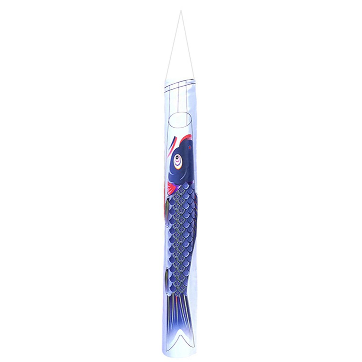 Hanging Windsock   Colorful Japanese Carp D