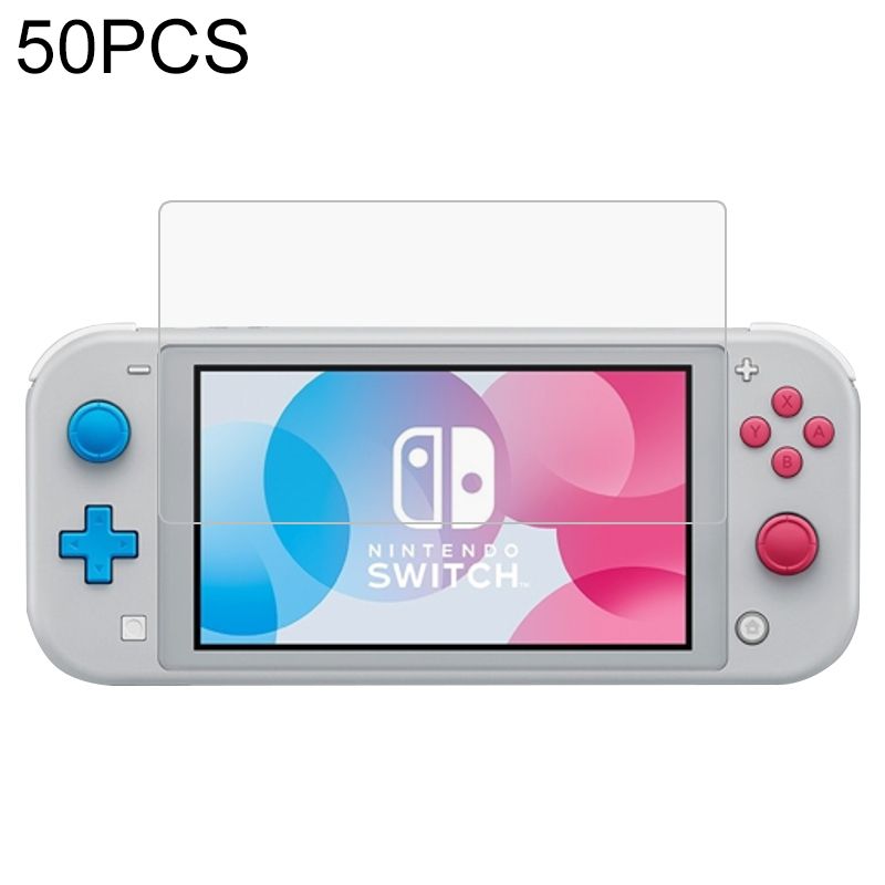 50 PCS Anti-scratch Tempered Film For Switch Lite