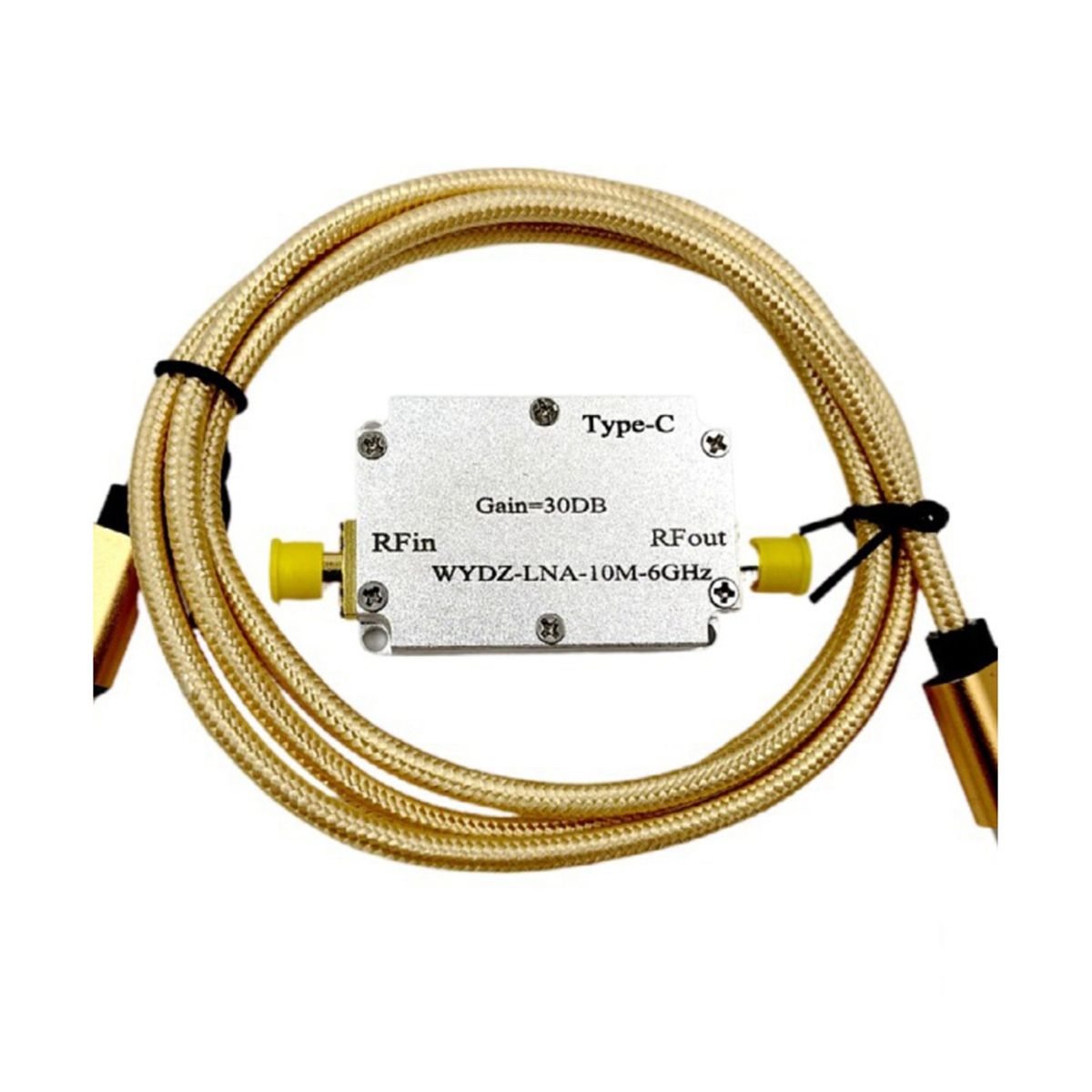 10M-6GHz High Flatness Amplifier Low Noise Amplifier Gain 30DB RF Signal Driving Receiver Front End