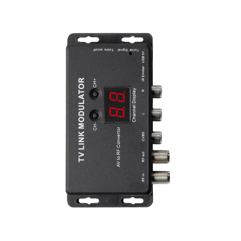TM70 UHF TV LINK Modulator AV To RF Converter IR Extender