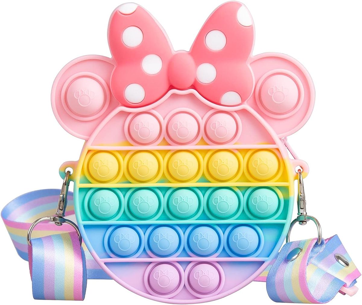 Pop Fidget Toys Shoulder Bags Mickey