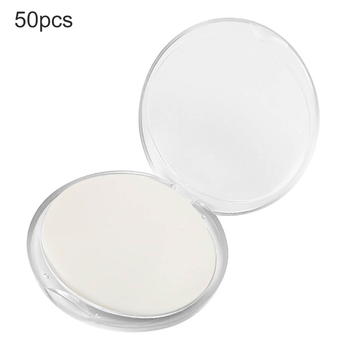 50Pcs Portable Travel Disposable Soap Paper Wash Hand-White