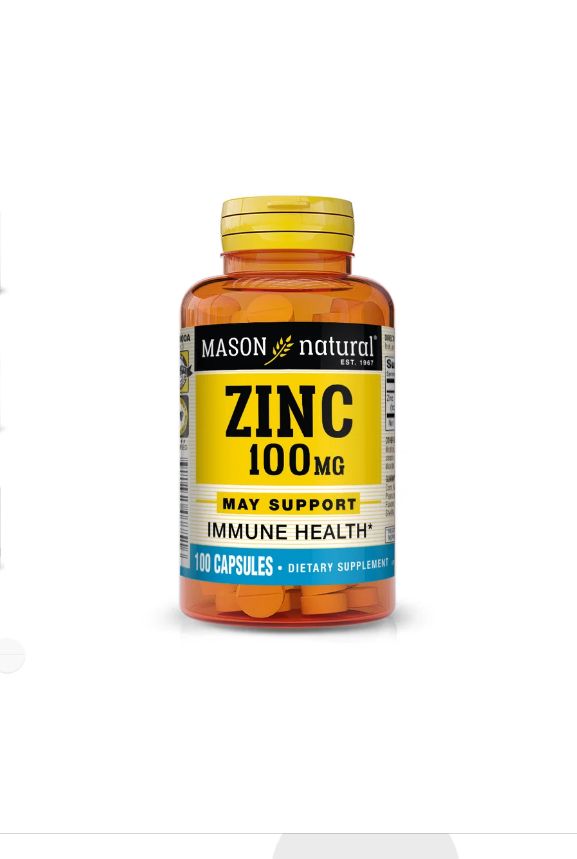 Zinc 100Mg - Improve Immune System, Antioxidant Health, X100