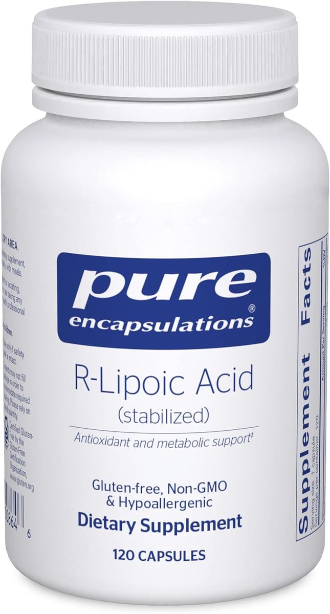 R-Lipoic Acid (Stabilized) 120 Capsules