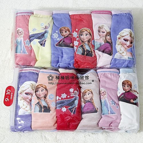 Little Girls  To Teenagers Character Pants  12 In 1