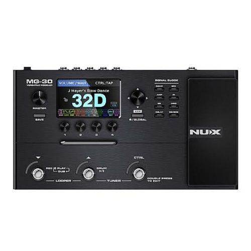 NUX MG-30Guitar Multi-Effects Pedal Amp Modeling