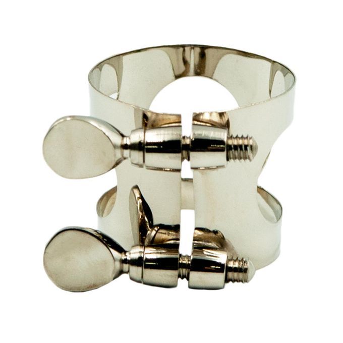 Mouthpiece Pipe Head Clamp Ligature Silver For Soprano Alto Tenor