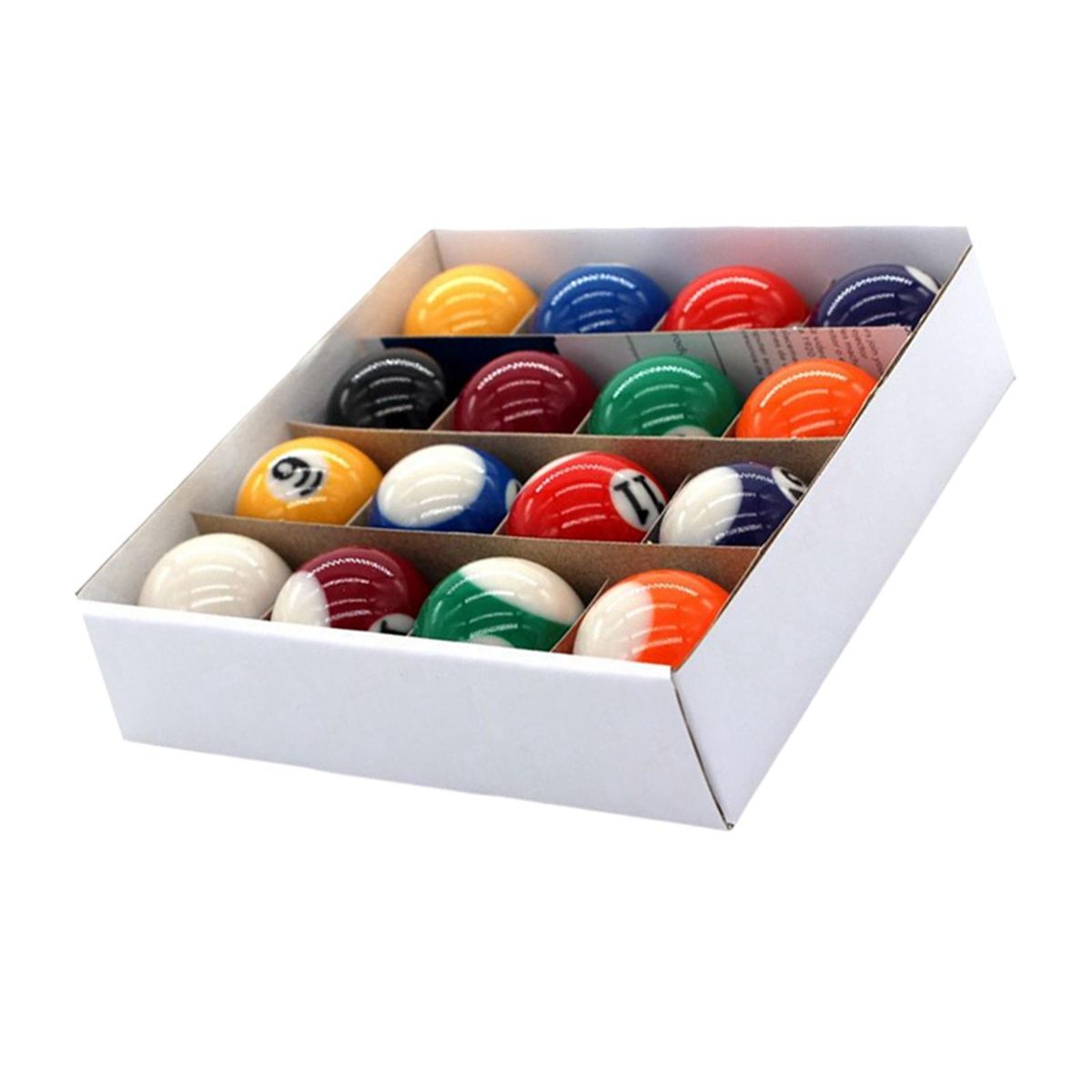 Billard Pool Balls, 16 Pcs 25mm Eco Friendly Resin Pool  Training