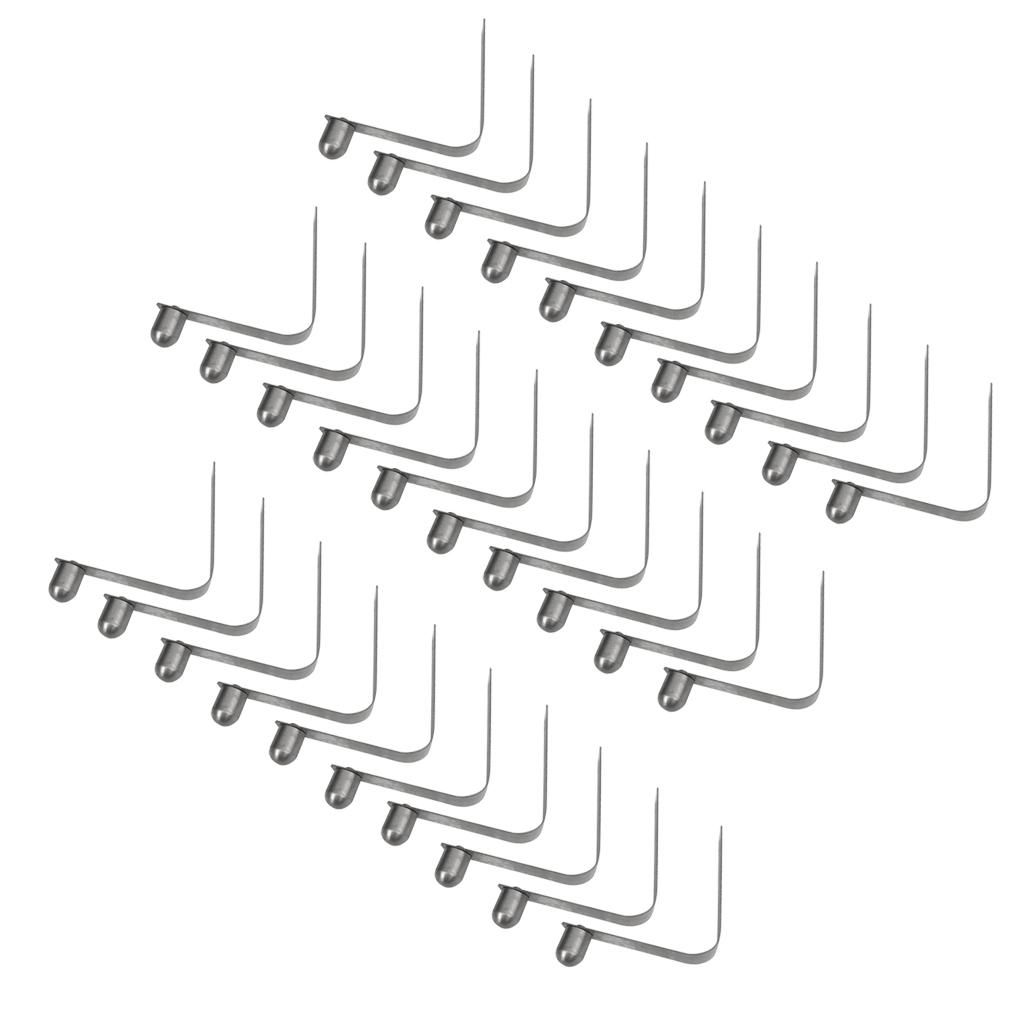 8mm Spring  Solid    Button  Camping Accessories 30 Pieces