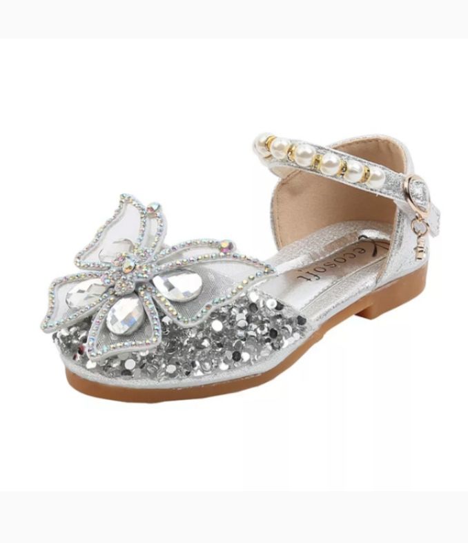 Girls Beaded Party Shoe