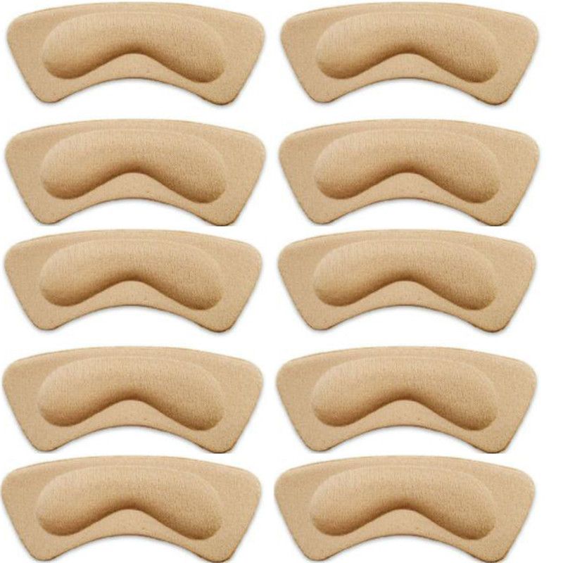 5Pairs Soft Foam Heel Pads For Sport Shoes Adjustable Size Antiwear Feet Pad