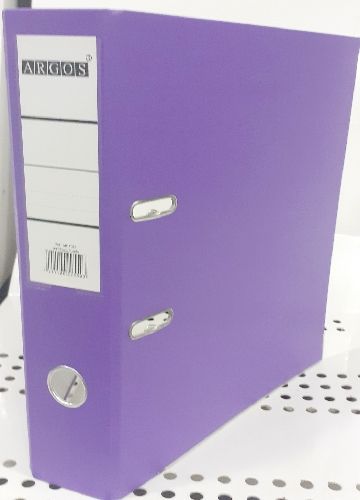 5 PCS BOX FILE A4 PURPLE (CARDBOARD COVERED WITH COLOURED PVC)