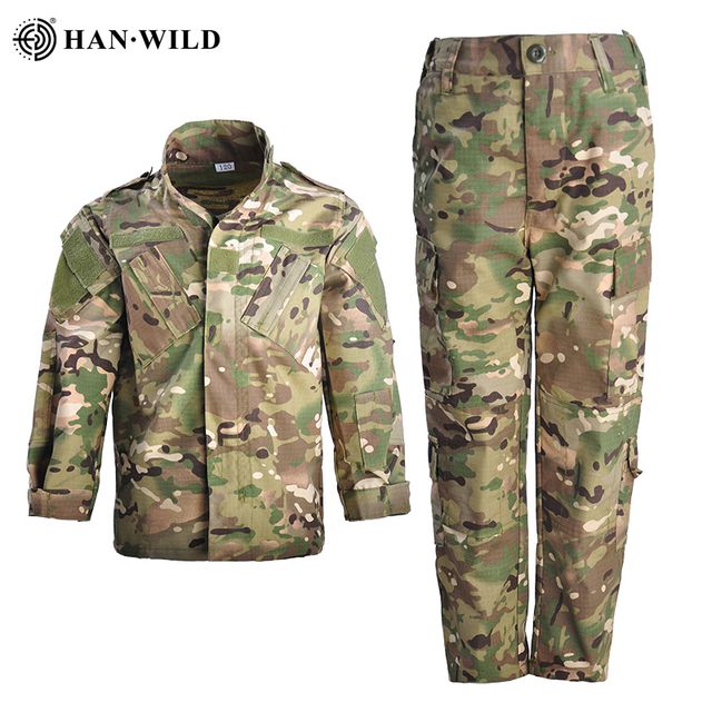 Han Wild Kids Military Tactical Army Uniform Sets CP_110