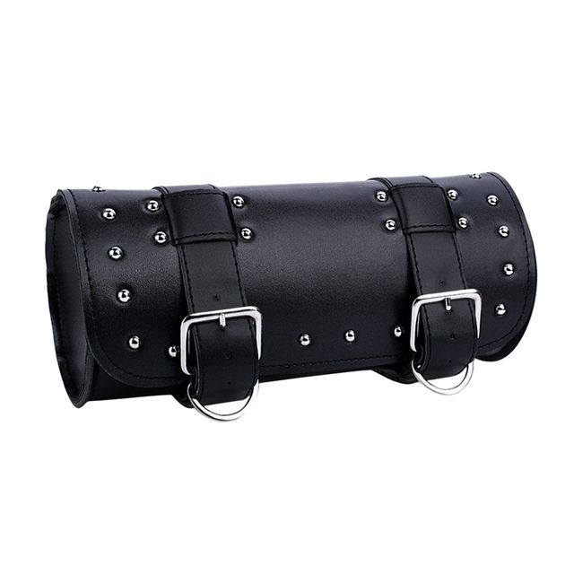 Motorcycle Hanging Bag Pu Leather Waterproof Saddlebag Box