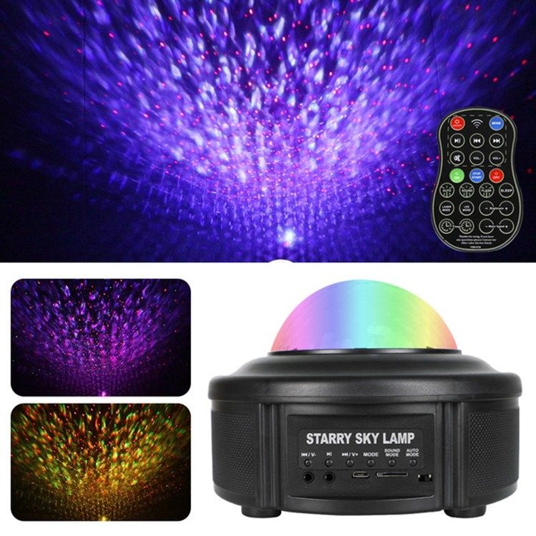 Bluetooth Music Starry Sky Projection Lamp Laser Stage Light