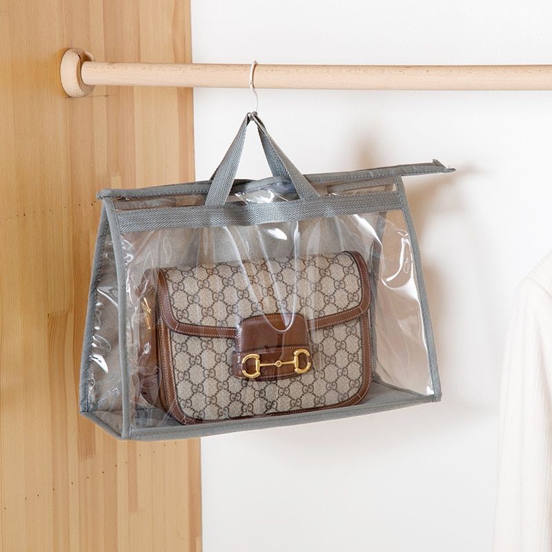 Dust Organize Storage Handbag With Zipper And Handles