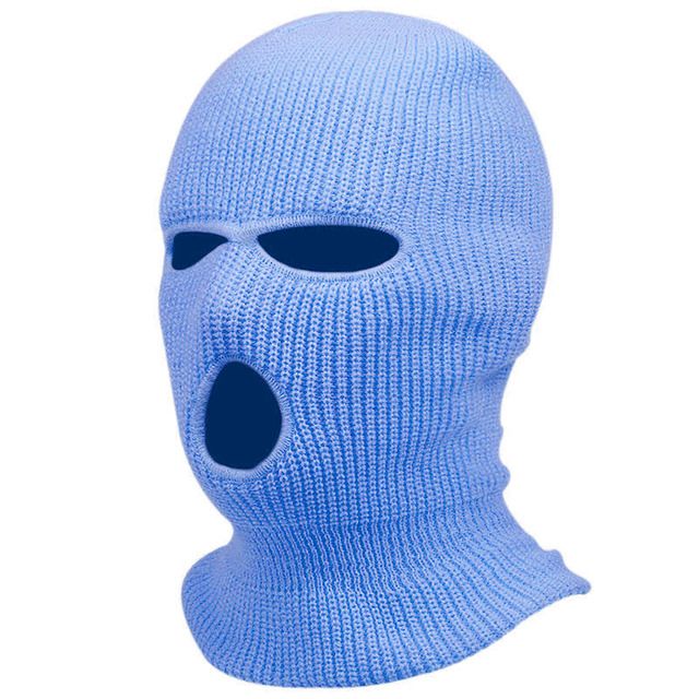 Neon Balaclava Three-hole Ski Mask Tactical Mask Full Face Mask Winter- 11