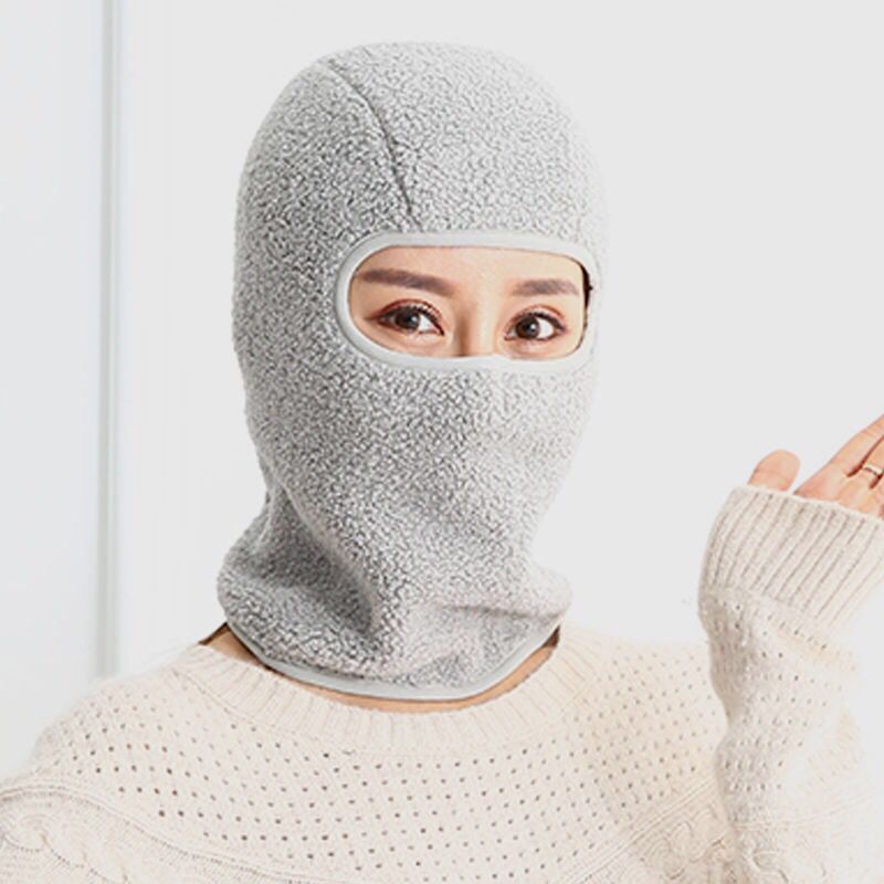Winter Men's Fleece Balaclava Face Mask Neck Warmer Thermal Head Cover Beanies-Balaclava 03