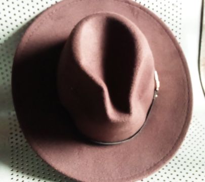 Quality Fedora Hat (Coffee Colour)