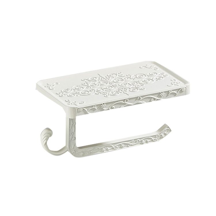 Tissue Holder Mobile Phone Rack, Color: White