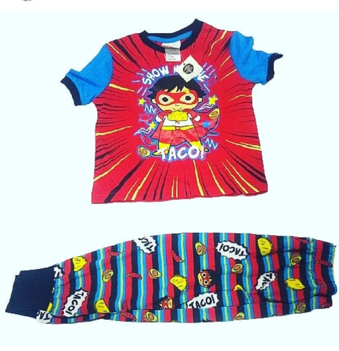 Kids Boys Characters Pyjamas Night Wear