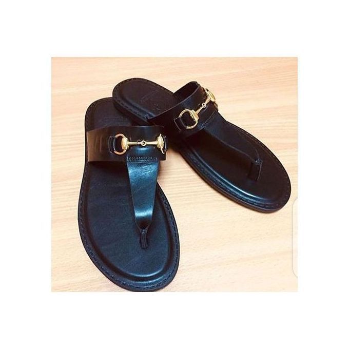 Men Quality Rugged Classy Palm Slippers