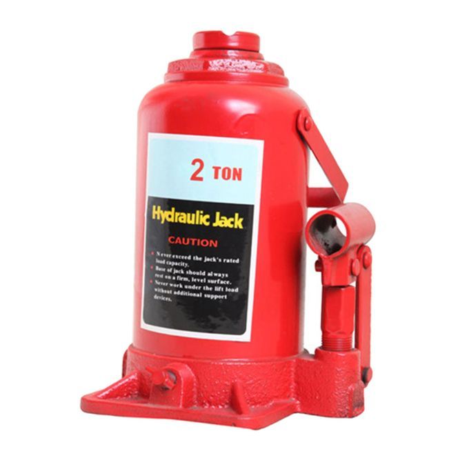 Steel Handcranked Hydraulic Jack Household Trailer Tire Jack For 2 Ton