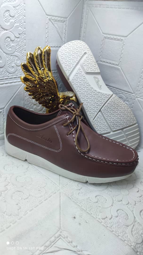 Men Trendy Fashion Lace-up Shoe Brown