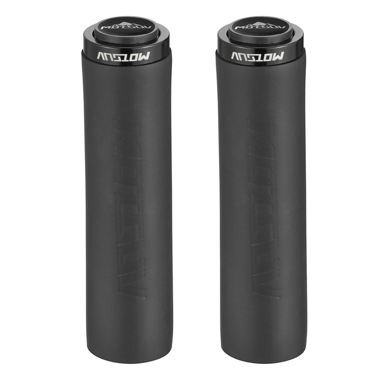 2Pcs Handlebar Cover Bicycle Right Left Handlebar Pad Black
