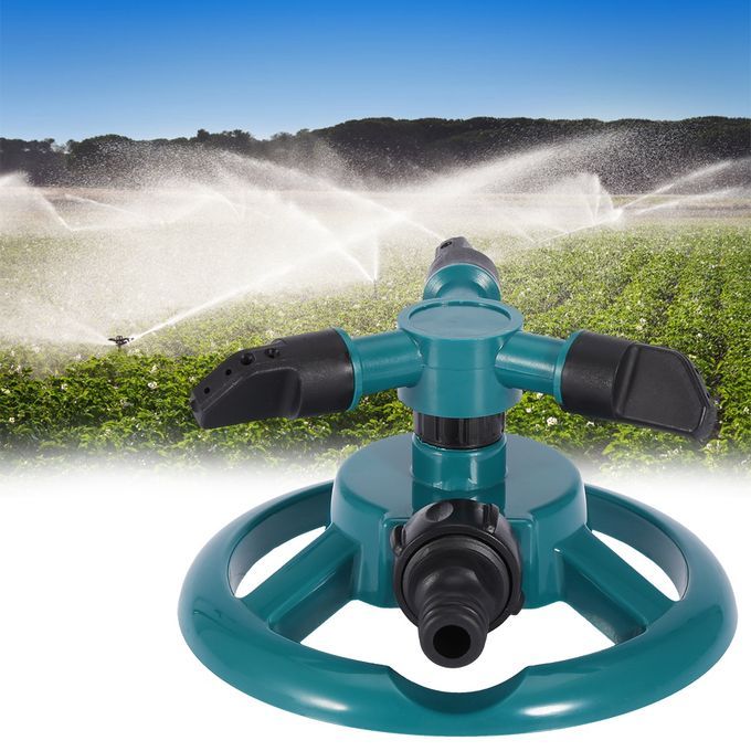 Garden Sprinklers Automatic Watering Grass Lawn Rotating Spray Device