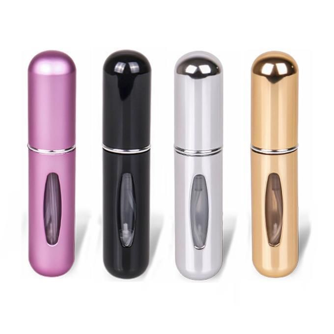 4 Pcs Portable Mini Refillable Sprayer Atomizer Bottle Travel Accessory