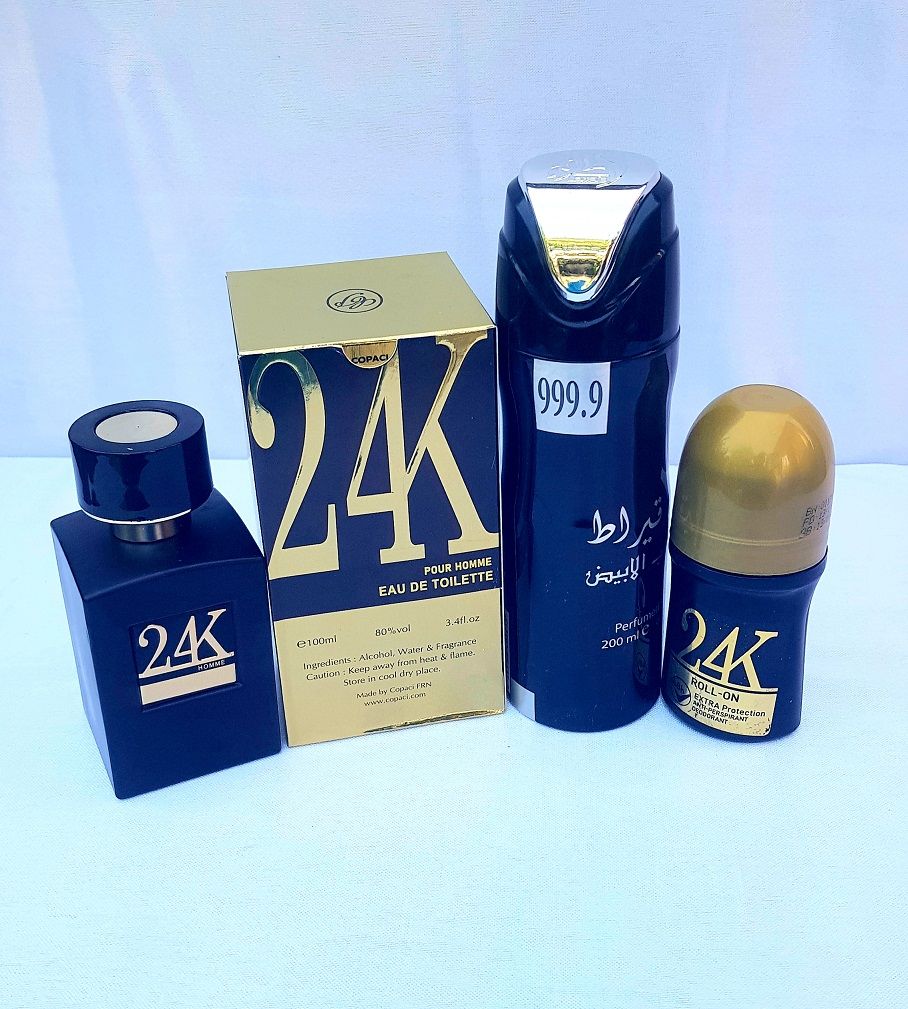 Combo Perfumes Sophisticated Male Gift Set - 24KPerfume