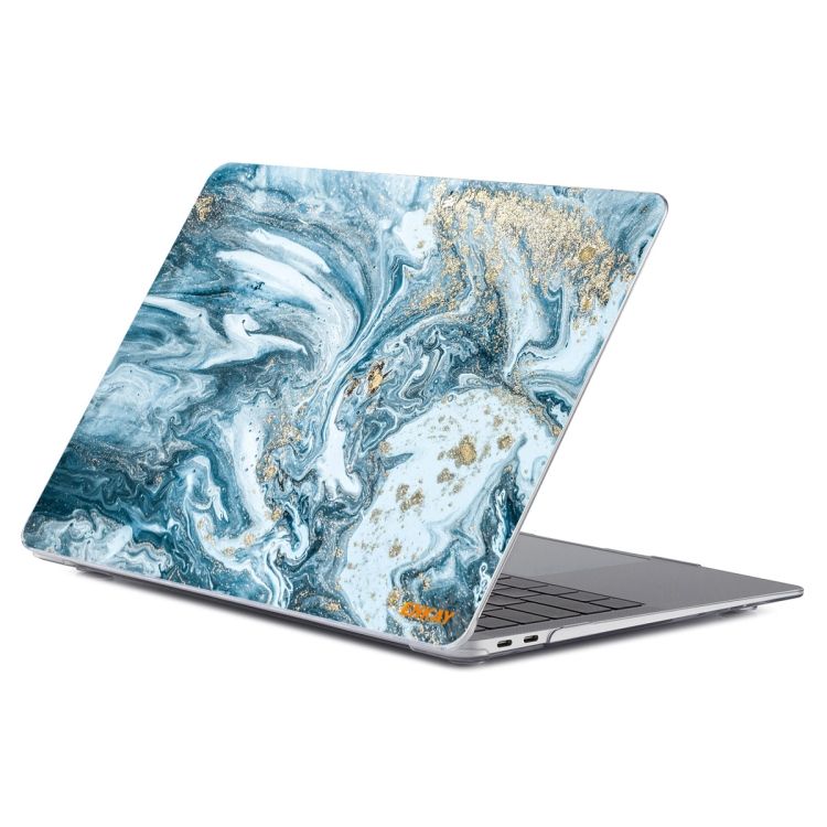 For MacBook Air 13.3 Inch A1932 2018 Hat-Prince Streamer Series Laotop Protective Crystal Case
