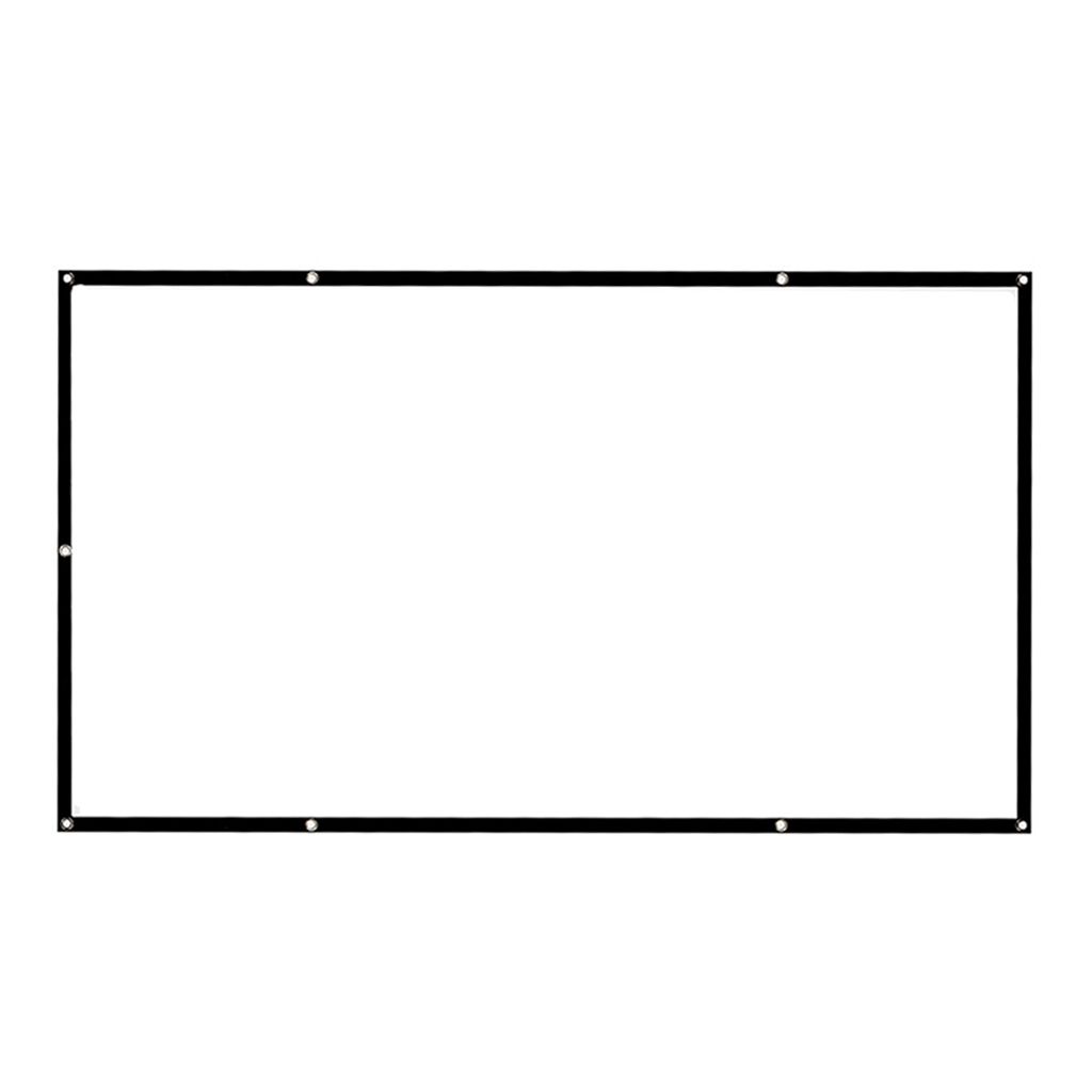 60/72/84/100/120/150 Inch Foldable Projection Screen 16