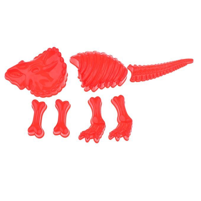 7pcs Kids Children Sand Toys Dinosaur Skeleton Mold Beach Sand Pit