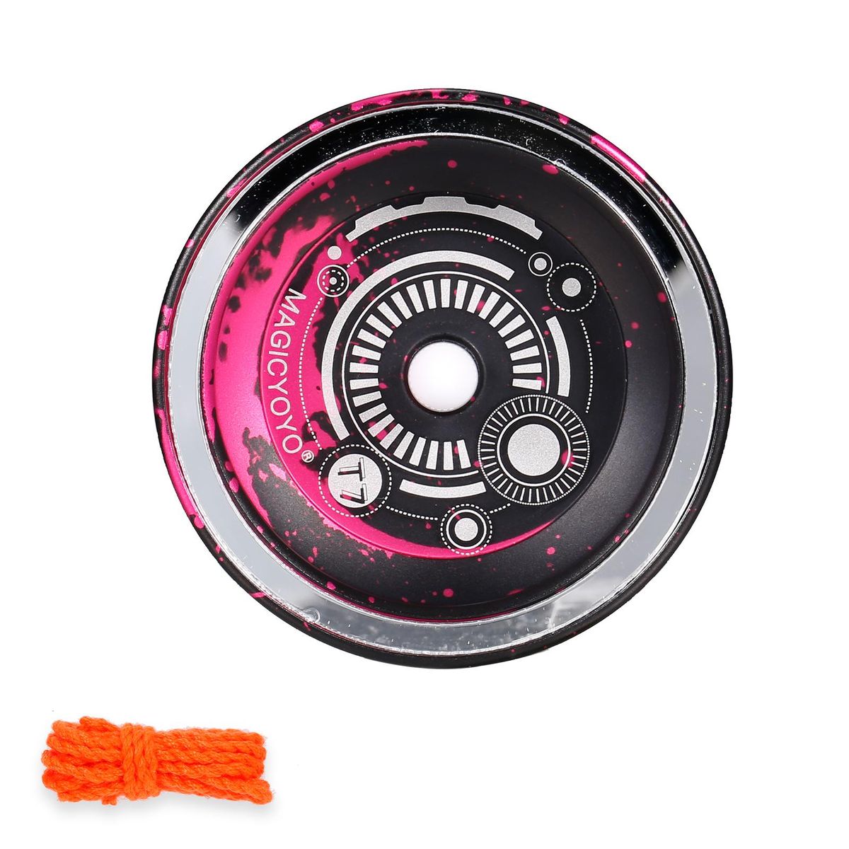 T7 Responsive Yoyos for Kids Beginner Yoyo with Narrow Bearing Steel Axle Aluminum Alloy Body Looping Play