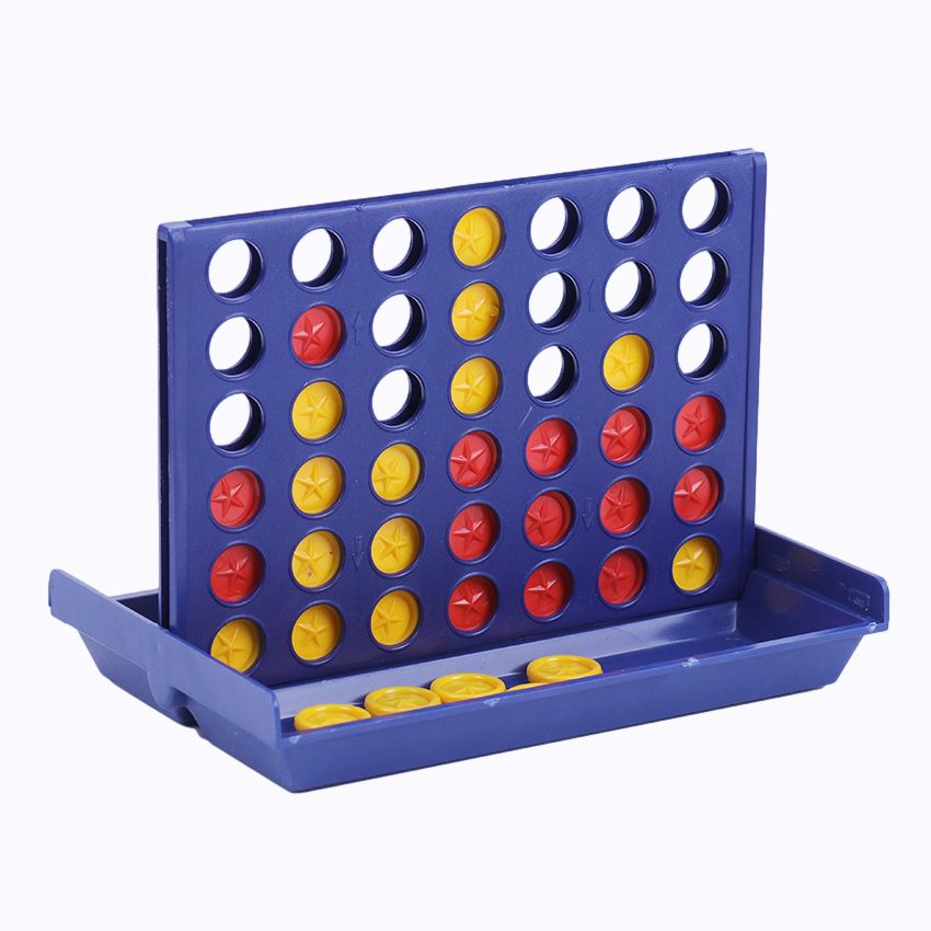 1PC Classic Game Foldable Children Line Up Row Board Puzzle Toys Kids Gifts Connect 4 In A Line Board Game