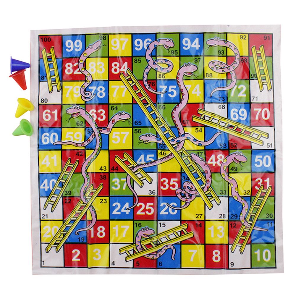 Snake Ladder Flight Chess Educational Kids Children Toys Interesting Board Game Set Portable Flying Chess Board Family Game
