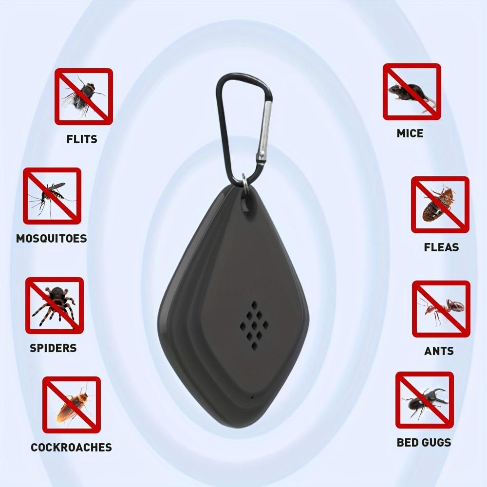 1PCS USB Portable Ultrasonic Pest Repellent,Non-Toxic, No Medicine-for Camping